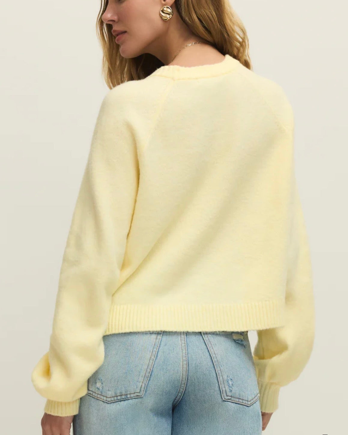 Z SUPPLY Coming up Sweater- Pineapple