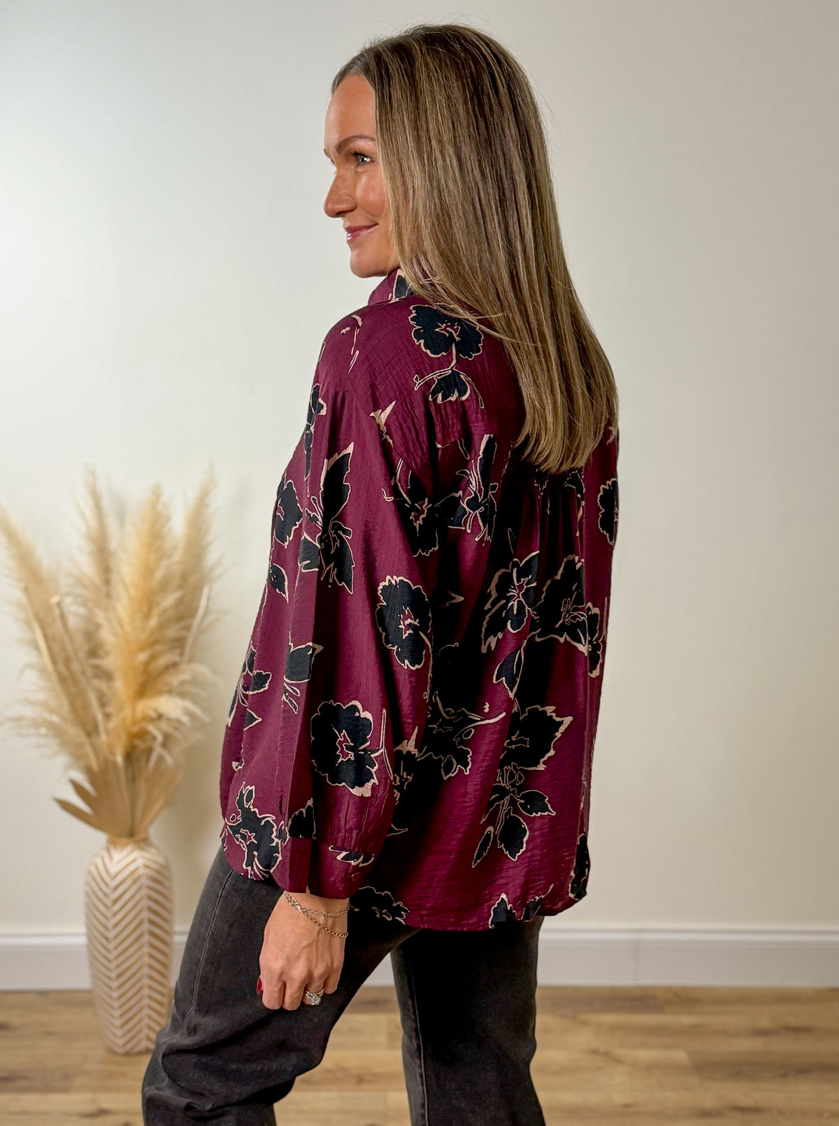 Black Cherry Blouse