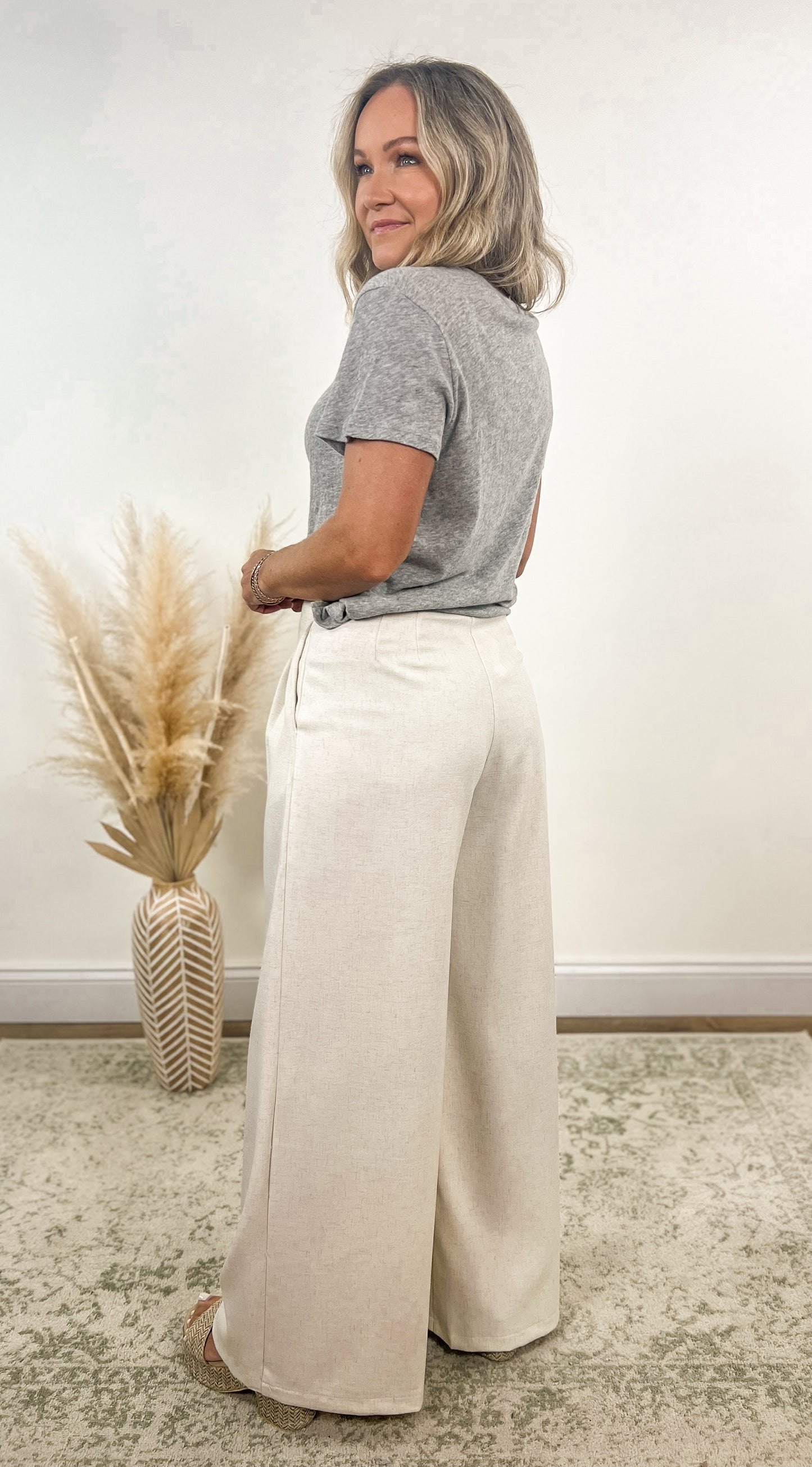 Perfect Pintuck Pants