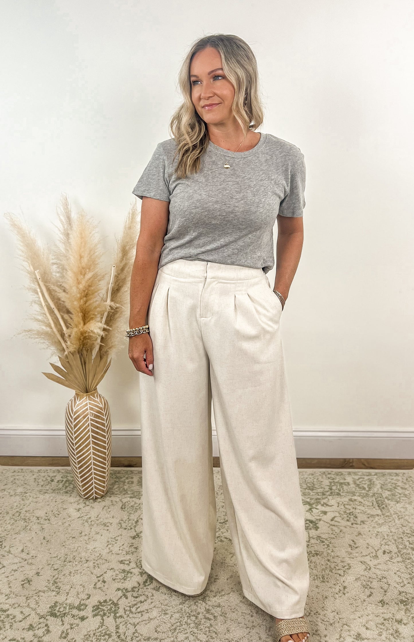 Perfect Pintuck Pants