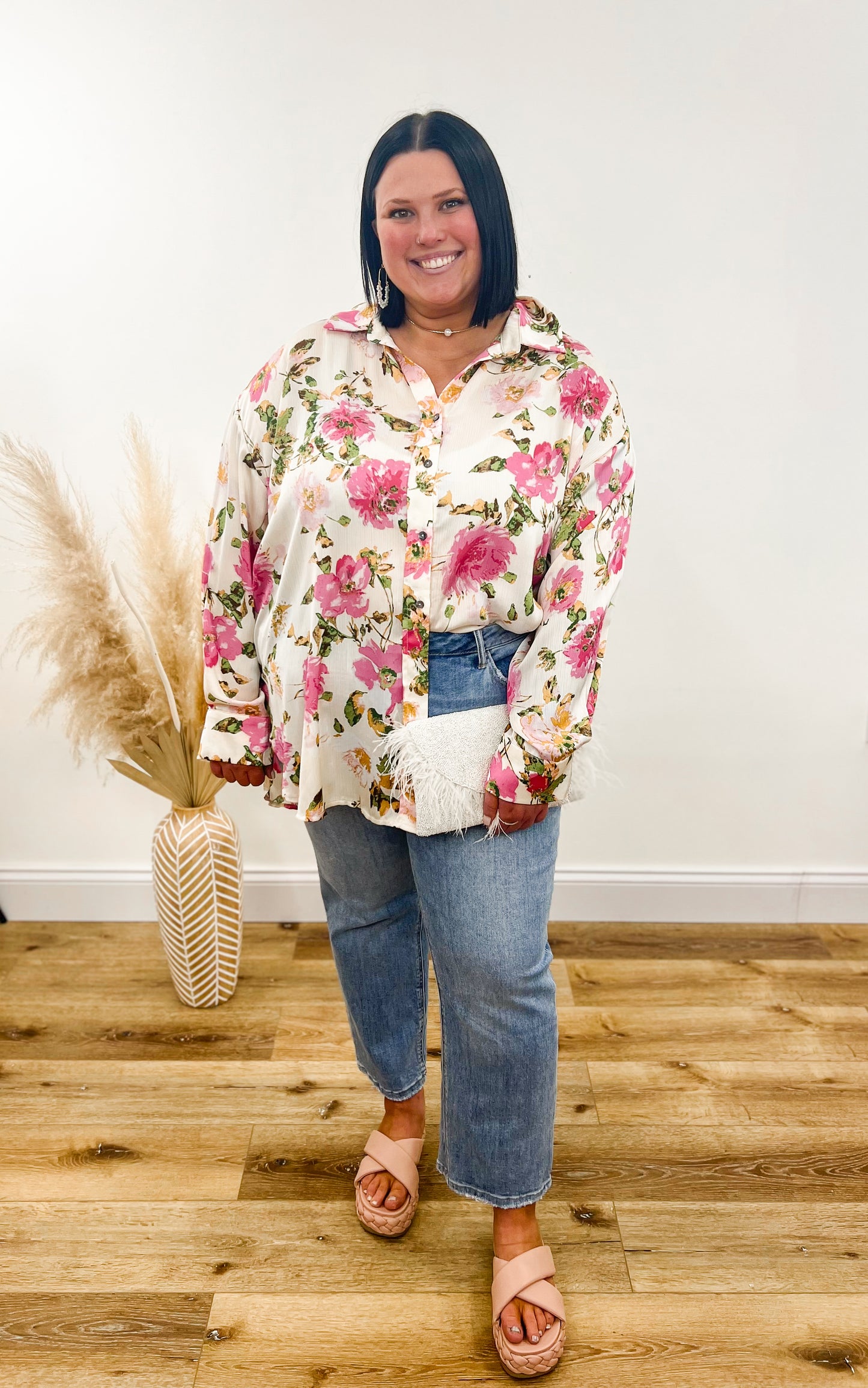 FINAL SALE - Make Me Blush Shirt (S-2X)