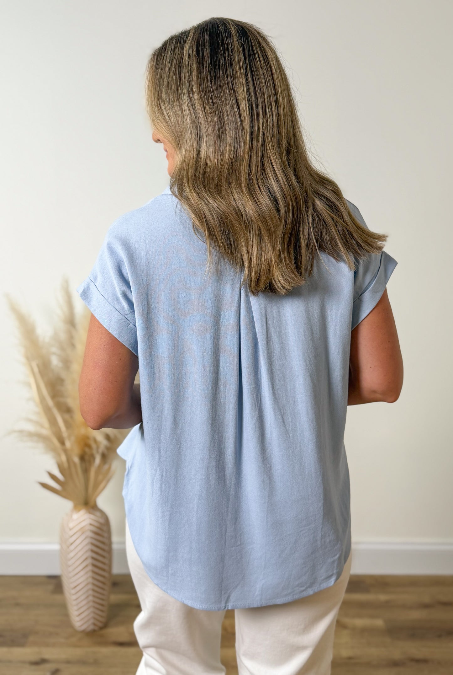 Cape Collared Top