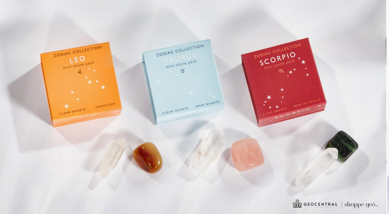 Zodiac Mini Crystal Set