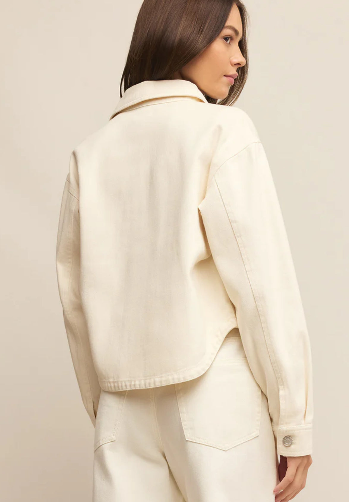 FINAL SALE- Z SUPPLY All Day Cropped Denim Jacket