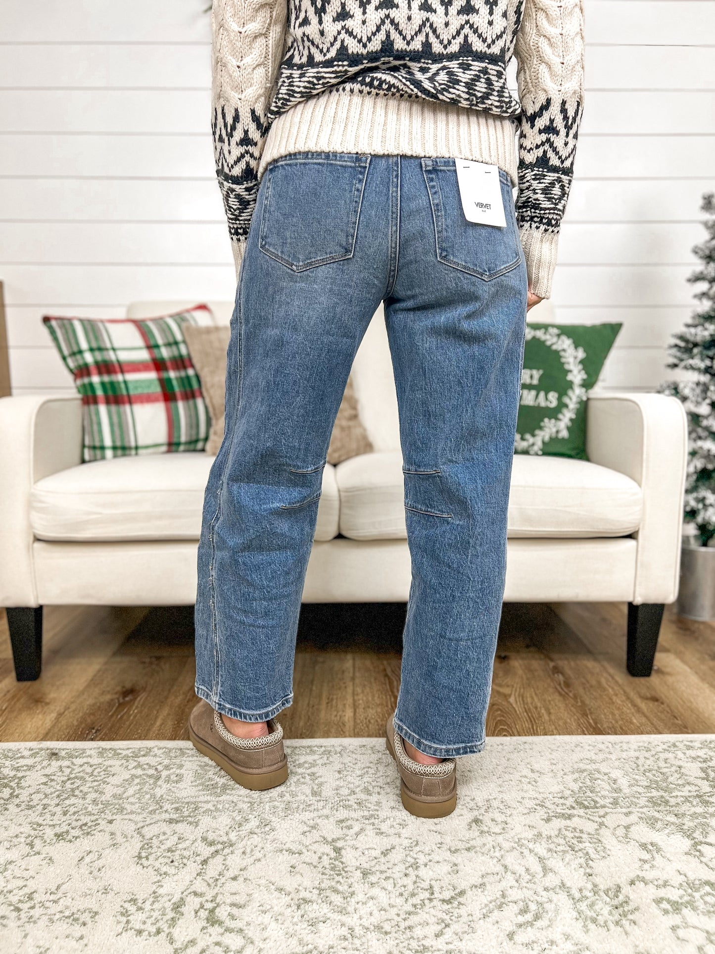 FINAL SALE - Vervet Kate Barrel Denim