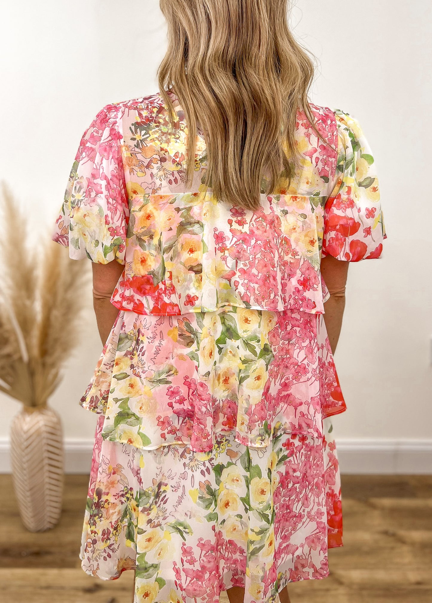 FINAL SALE - Blossom Tiered Dress