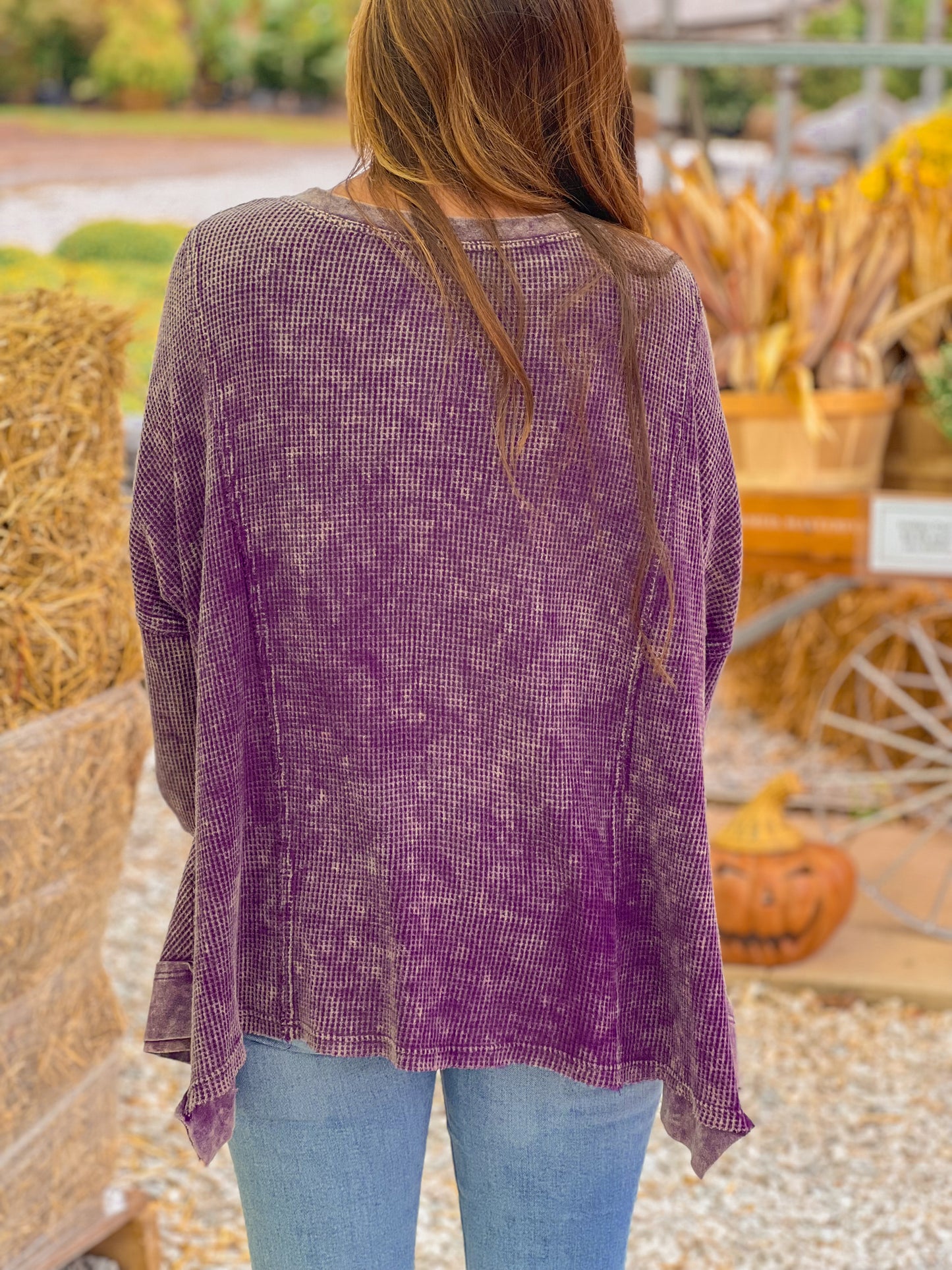 FINAL SALE - Purple Friday Thermal Top (S-XL)