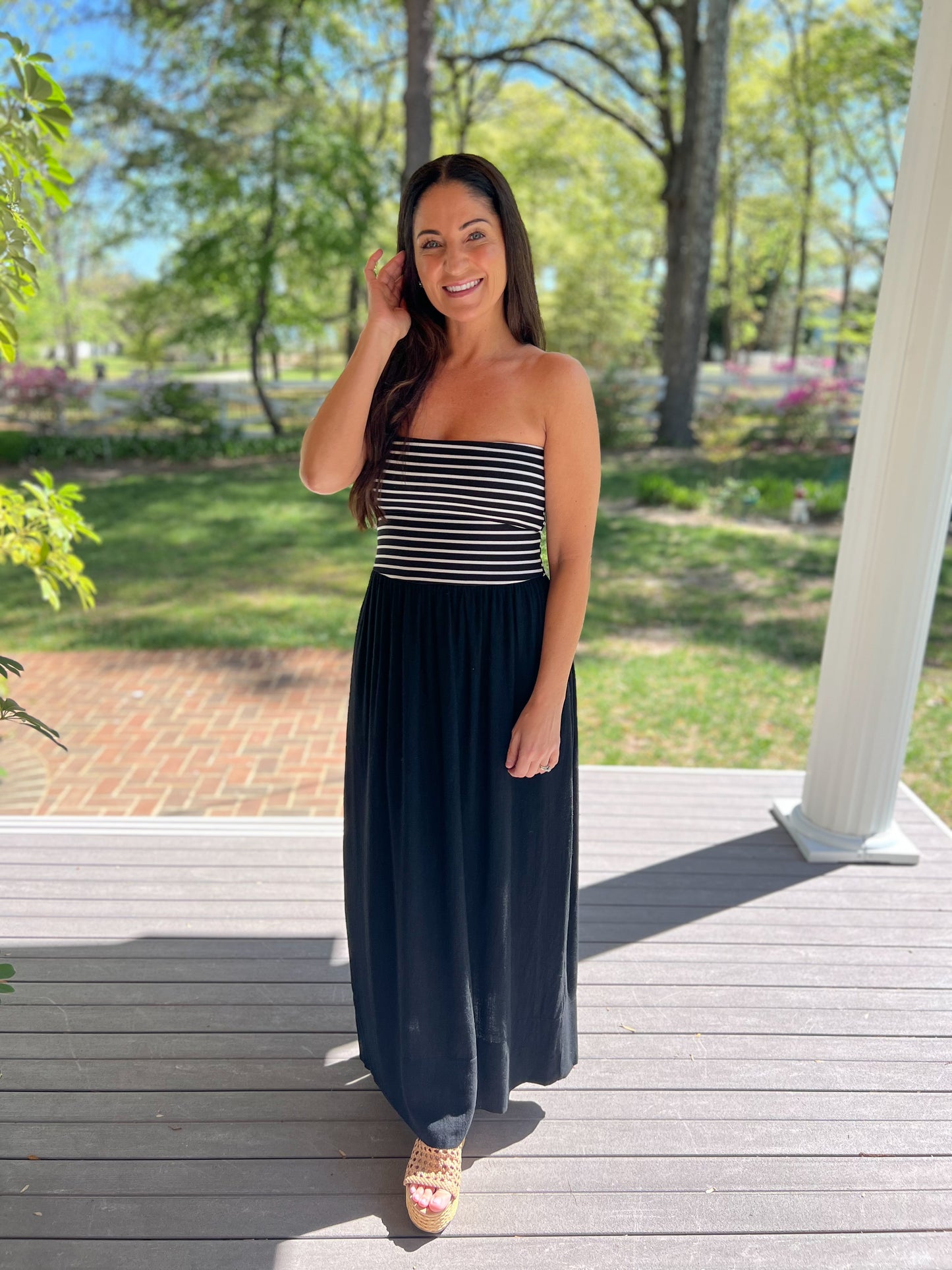 FINAL SALE- Forever Striped Dress