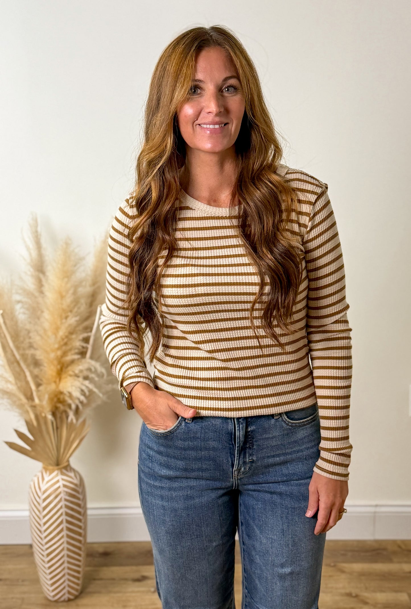 Z SUPPLY Arlet Stripe Thermal Top