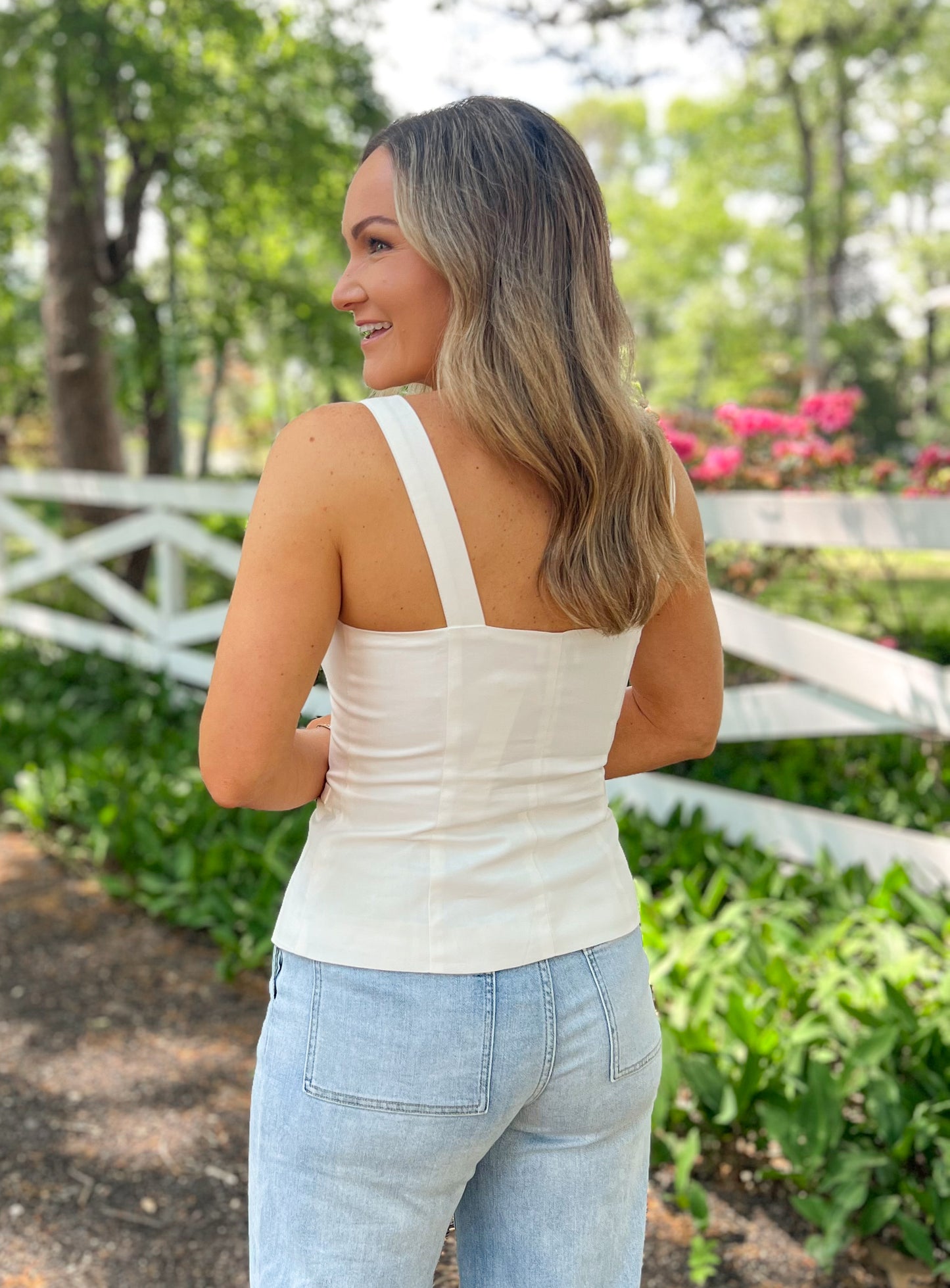 FINAL SALE - Square Neck Summer Vest