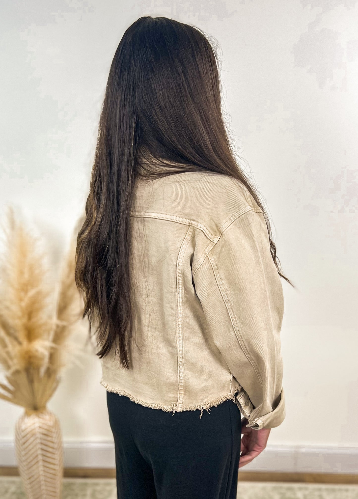 Autumn Stretch Denim Jacket
