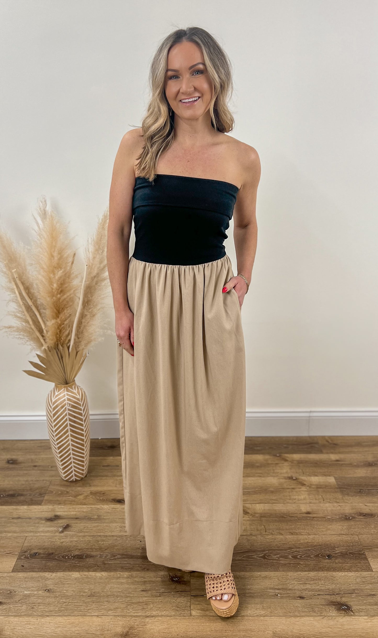 Forever Neutral Dress