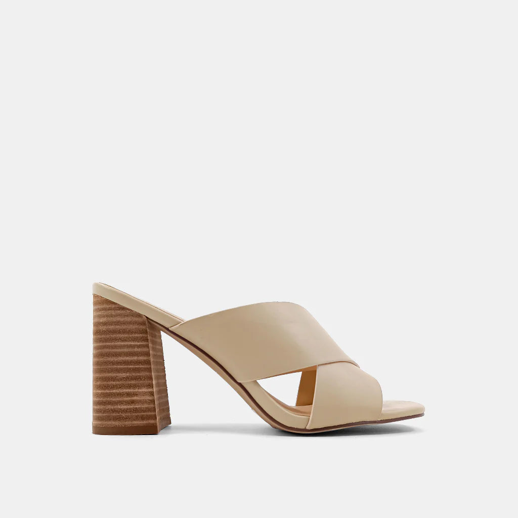 FINAL SALE - ShuShop Goya Heel- Nude