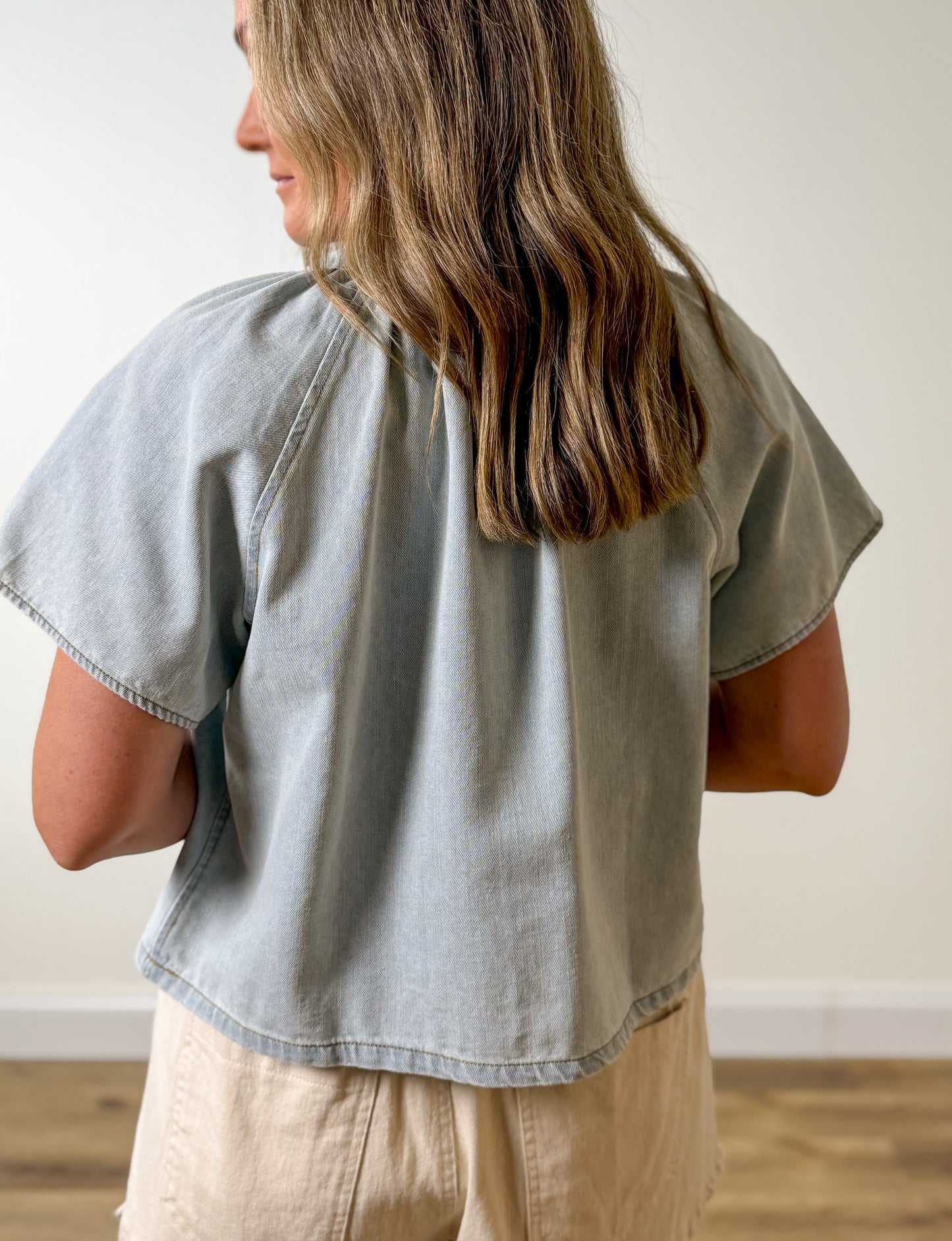 Denim Darling Top