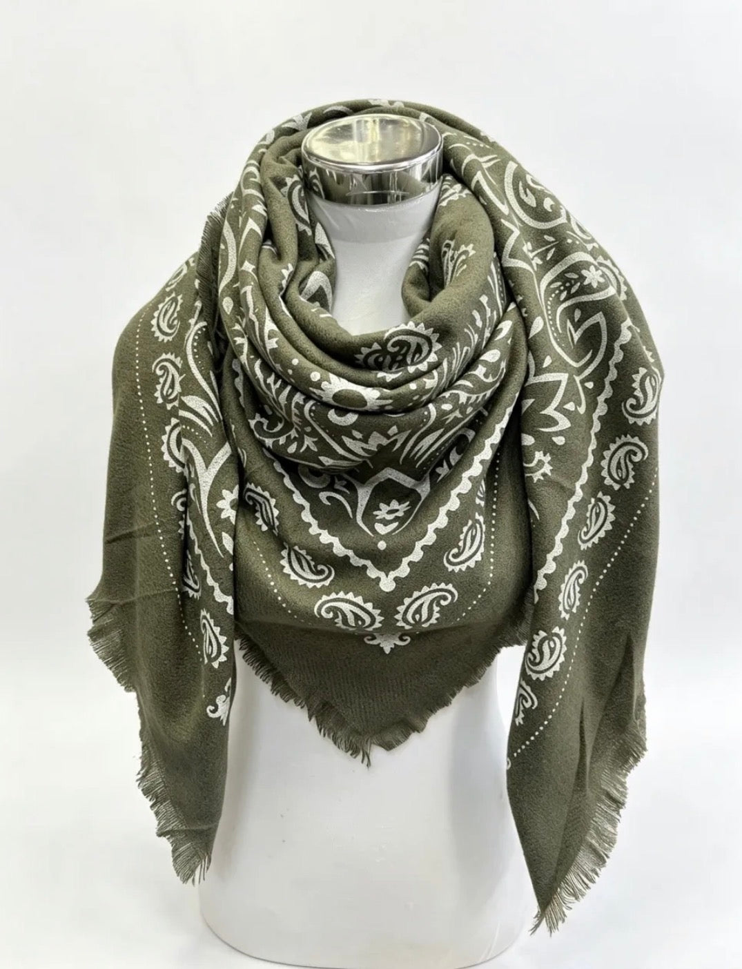 Paisley Blanket Scarves