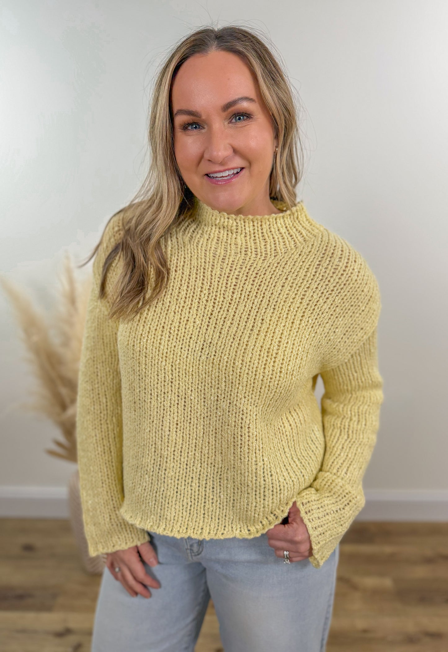 FINAL SALE - Lemon Sorbet Sweater