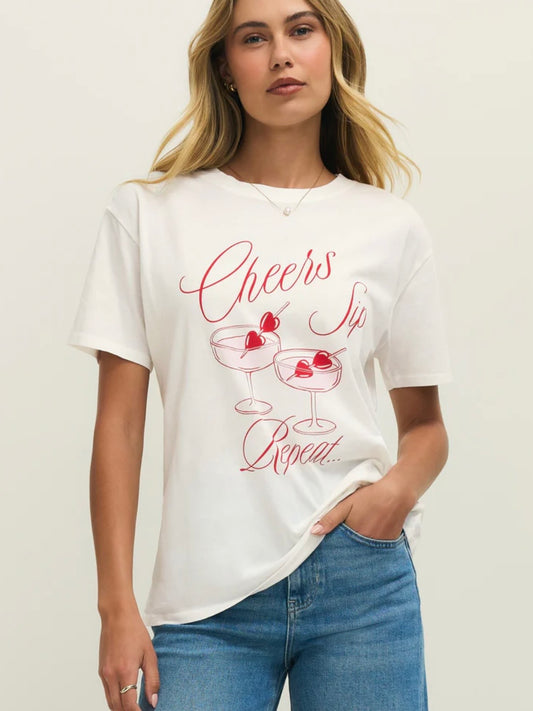 FINAL SALE - Z SUPPLY Cheers Tee