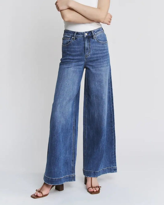 Mica Denim- Super High Slouchy Wide Leg