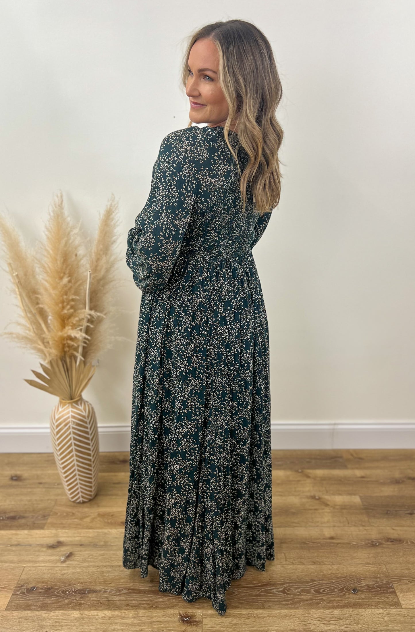 Deep Forest Maxi Dress