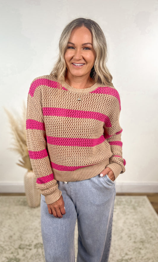 Z SUPPLY Broadbeach Striped Sweater