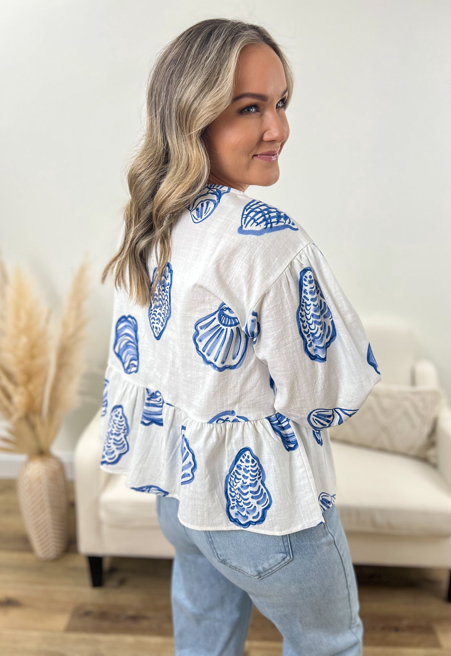 Shelly Tie Top
