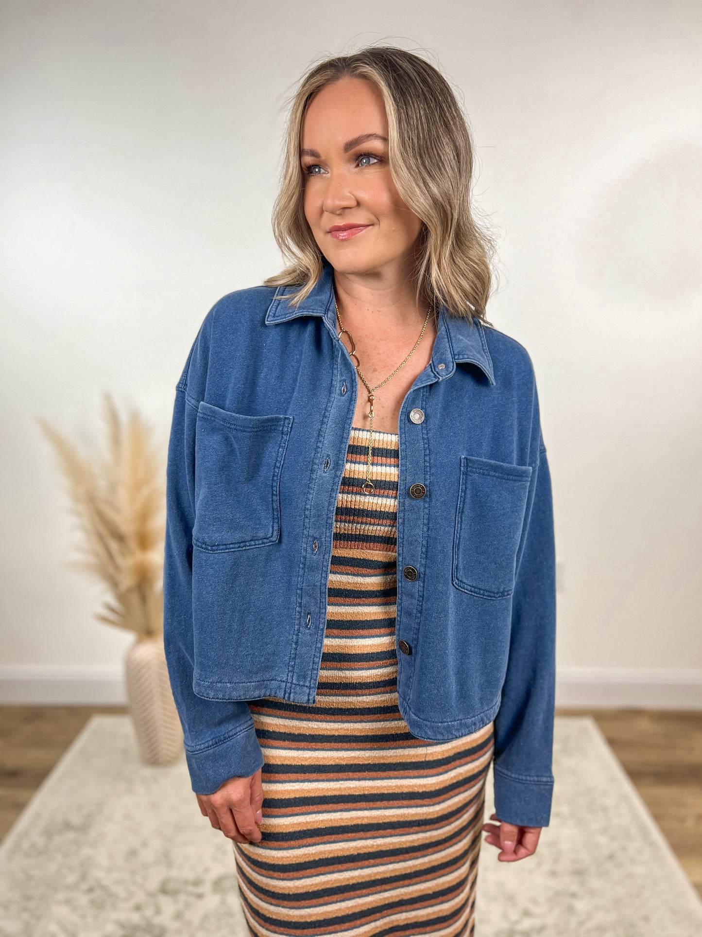 Z SUPPLY All Day Cropped Knit Jacket