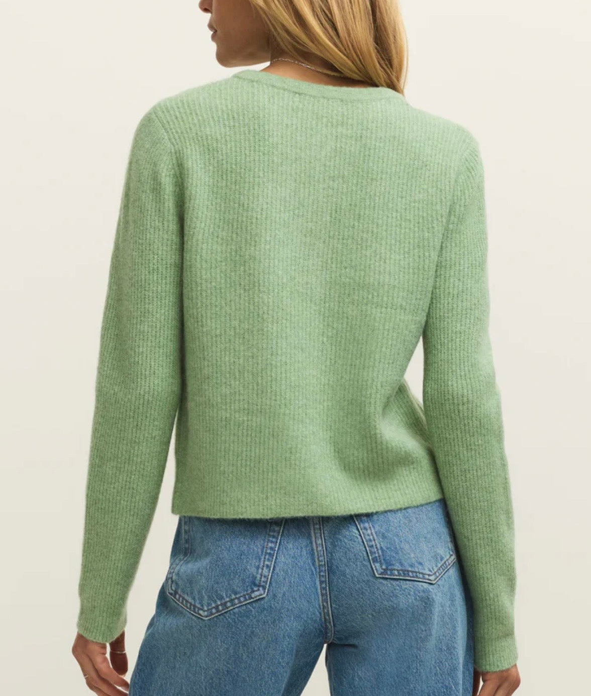 Z SUPPLY Medina Rib Cardigan- Appletini