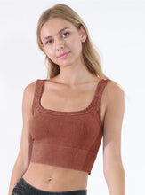 Load image into Gallery viewer, Fall Colors Chevron Crop Top