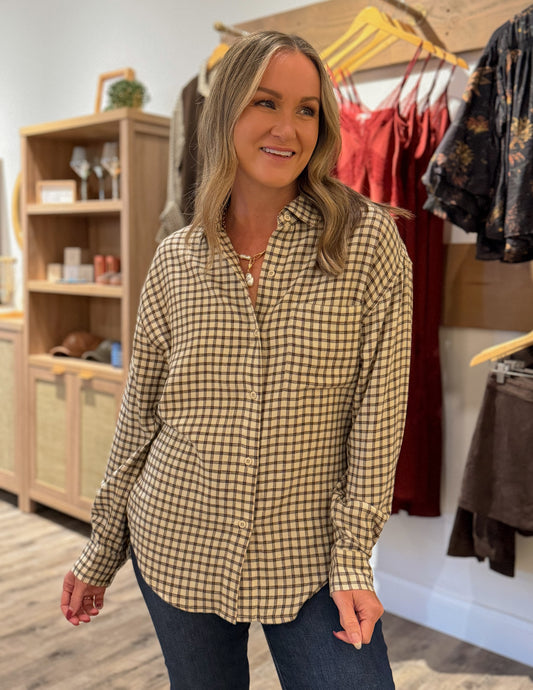 Z SUPPLY River Plaid Button Up