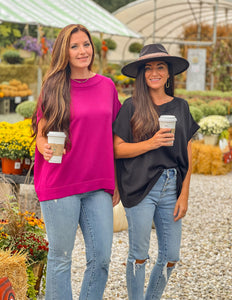 Every Day Short Sleeve Knit Top