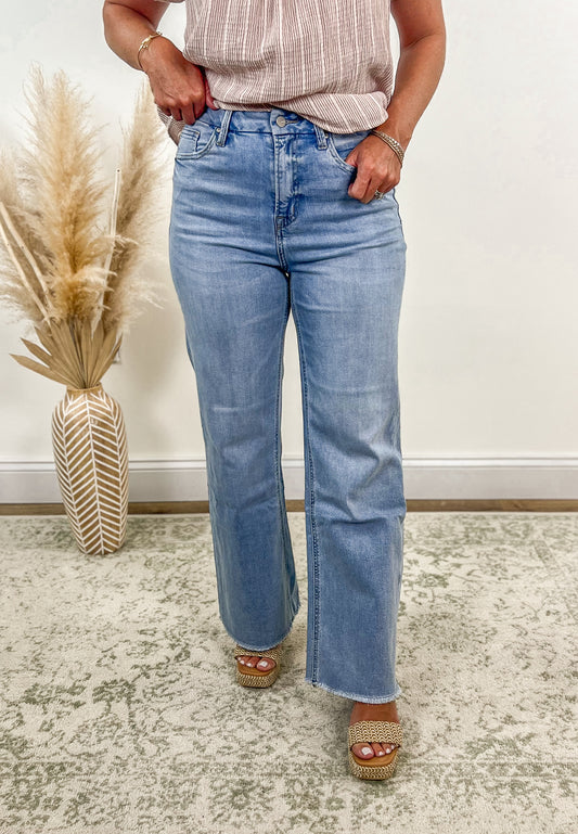 Mica Denim- Super High Wide Leg
