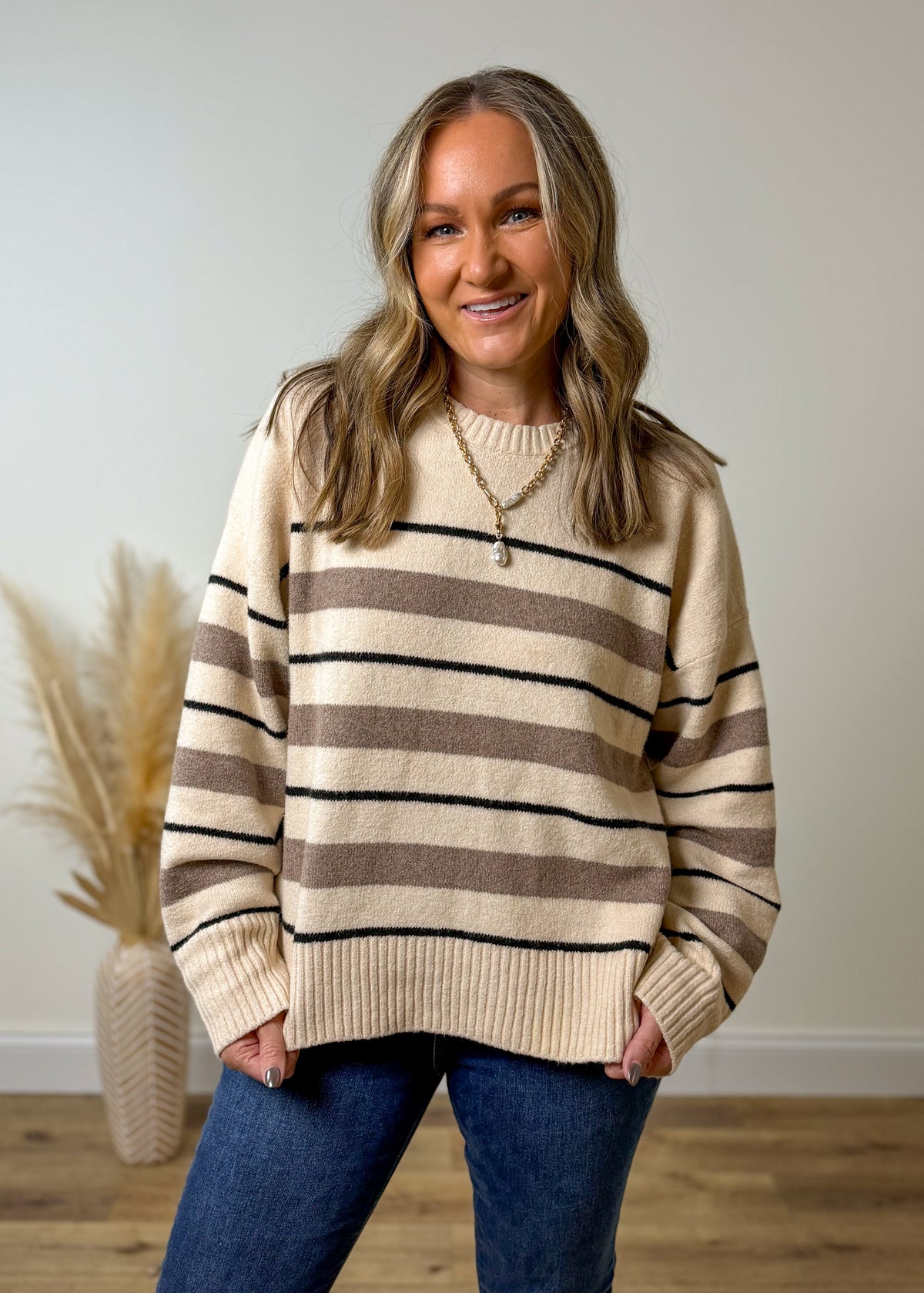 Z SUPPLY Cirrus Stripe Sweater