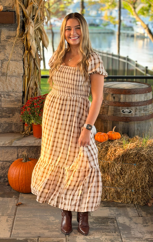 Oakley Plaid Dress