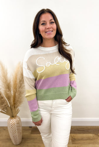 Pastel Salty Sweater