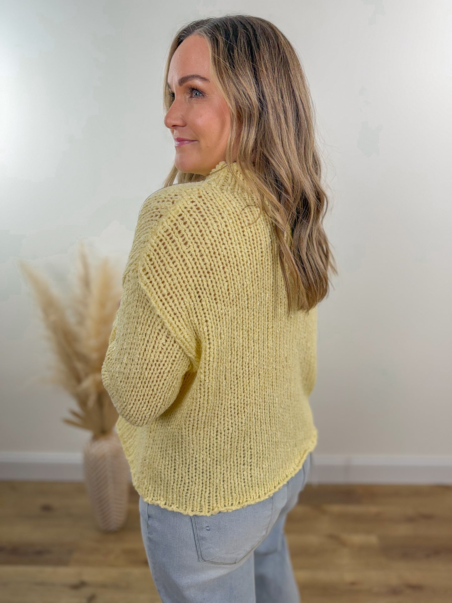 FINAL SALE - Lemon Sorbet Sweater