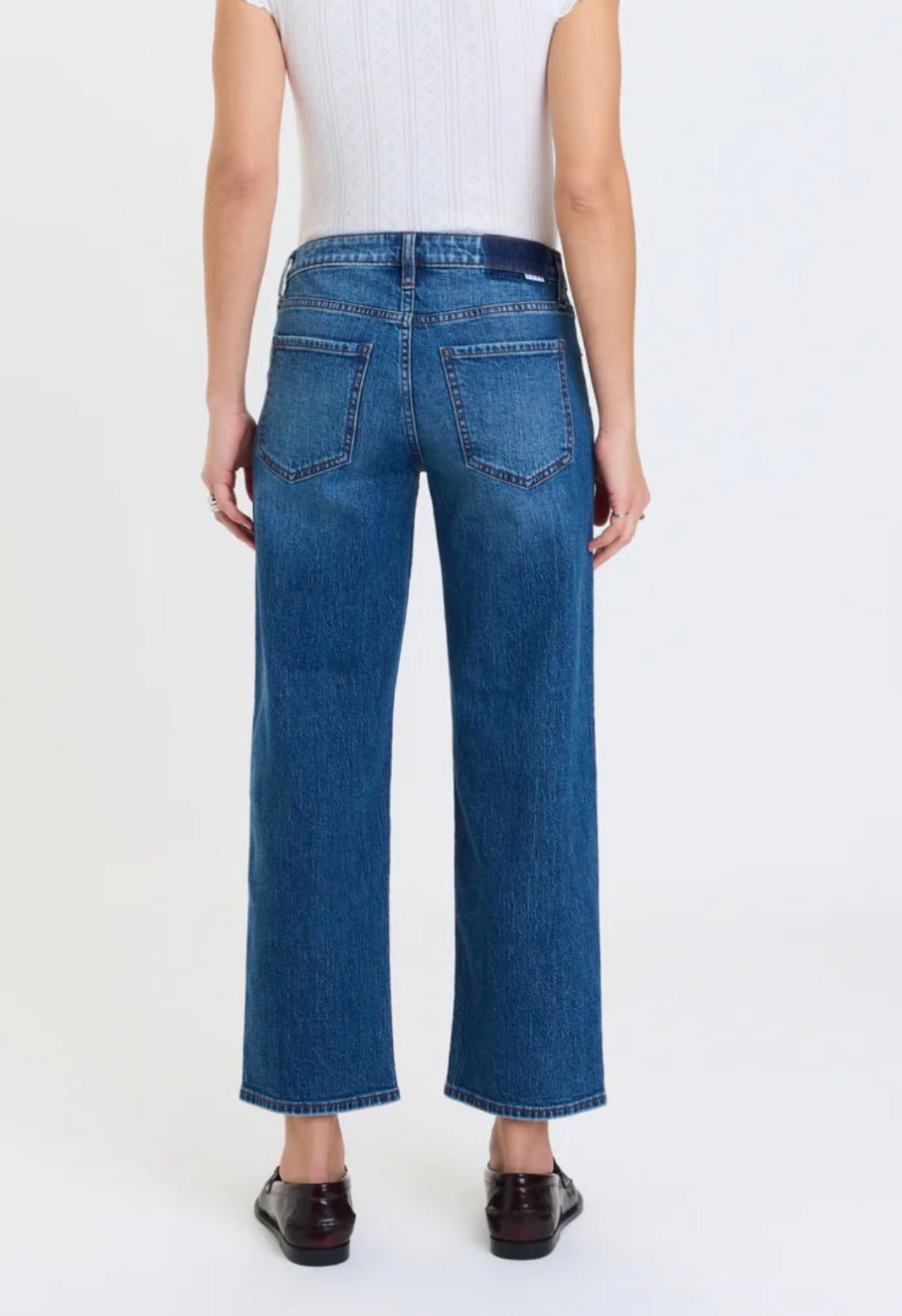 Daze Denim Keeper Low Rise Straight- Haze