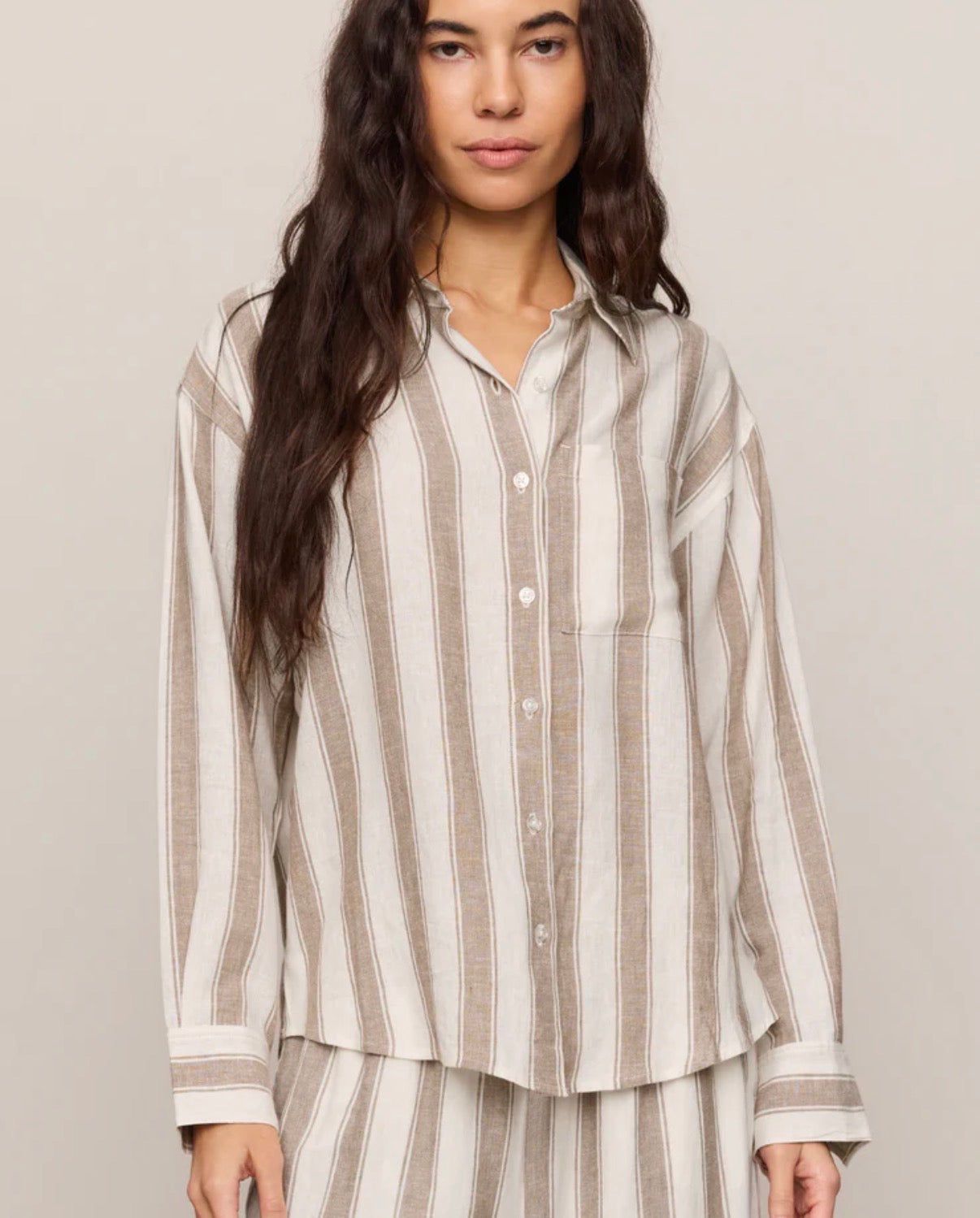 Z SUPPLY Perfect Striped Button Up