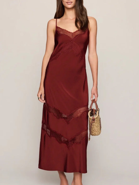 Z SUPPLY Bruna Lace Midi Dress