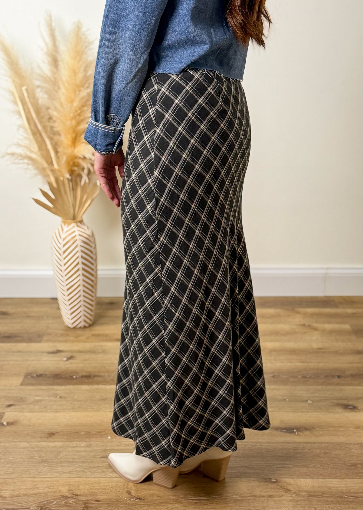 Z SUPPLY Europa Plaid Skirt