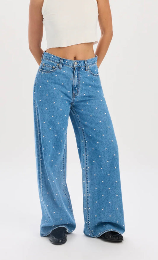 Daze Denim Wanderer Mid Rise- Full Circle