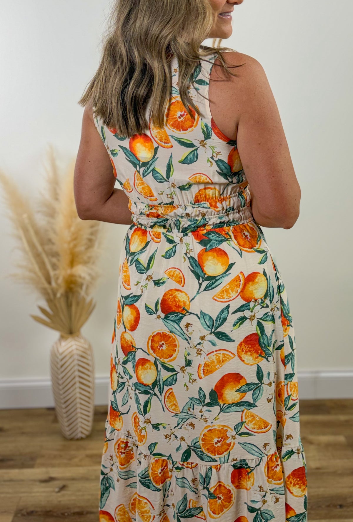 FINAL SALE - Tangerine Dream Dress