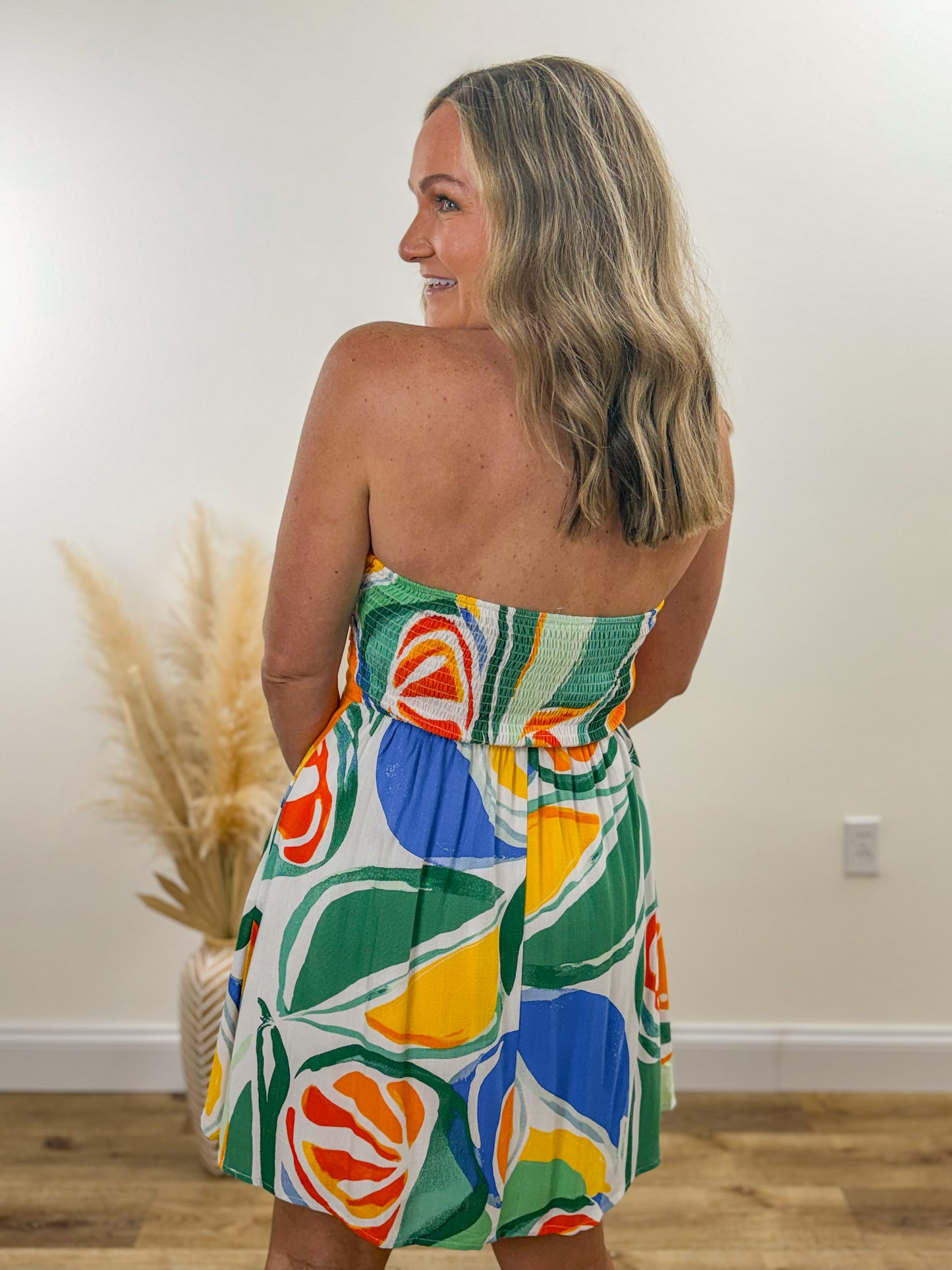 FINAL SALE - Tropicana Mini Dress