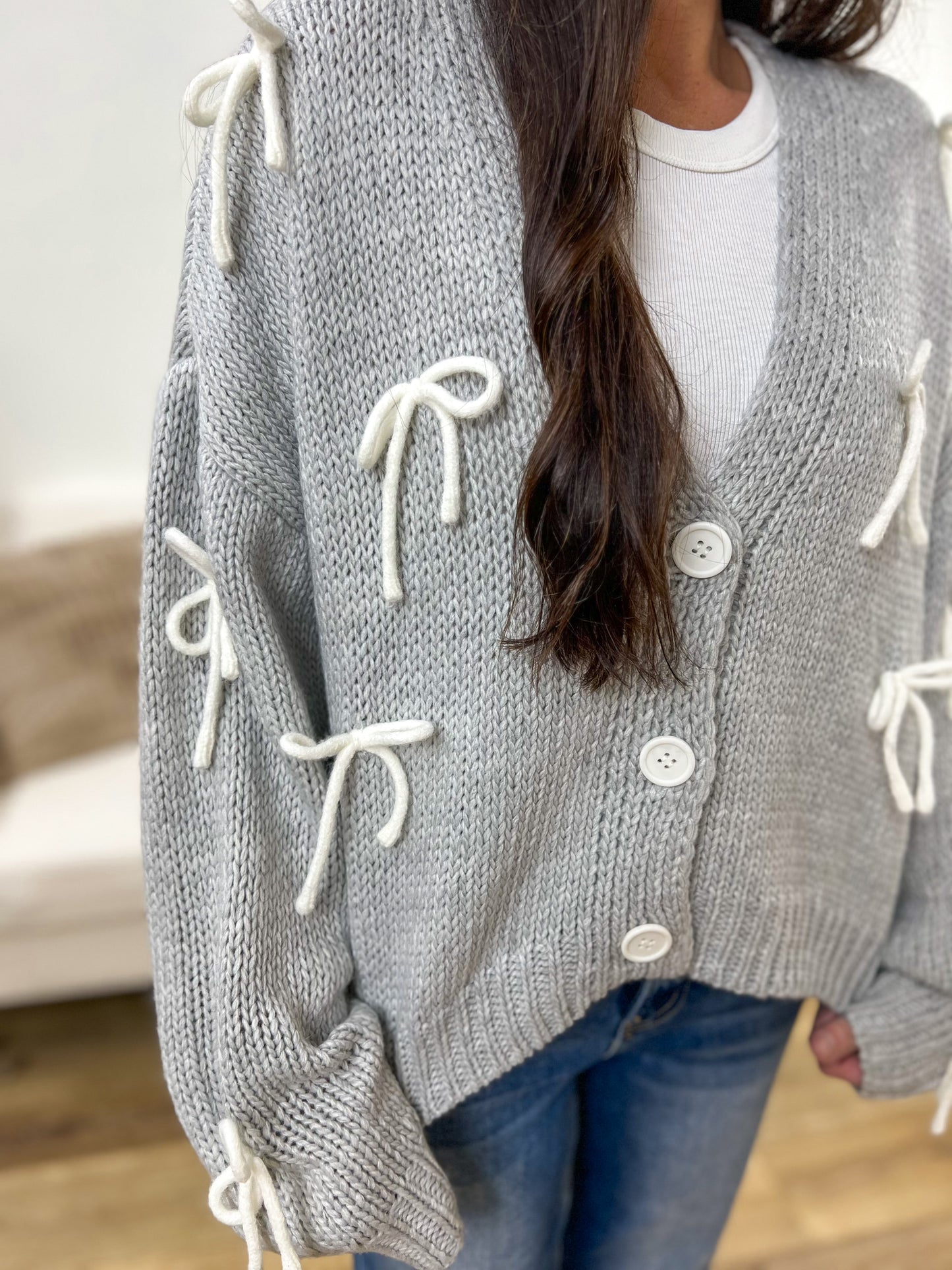 "Bow"tiful Cardigan