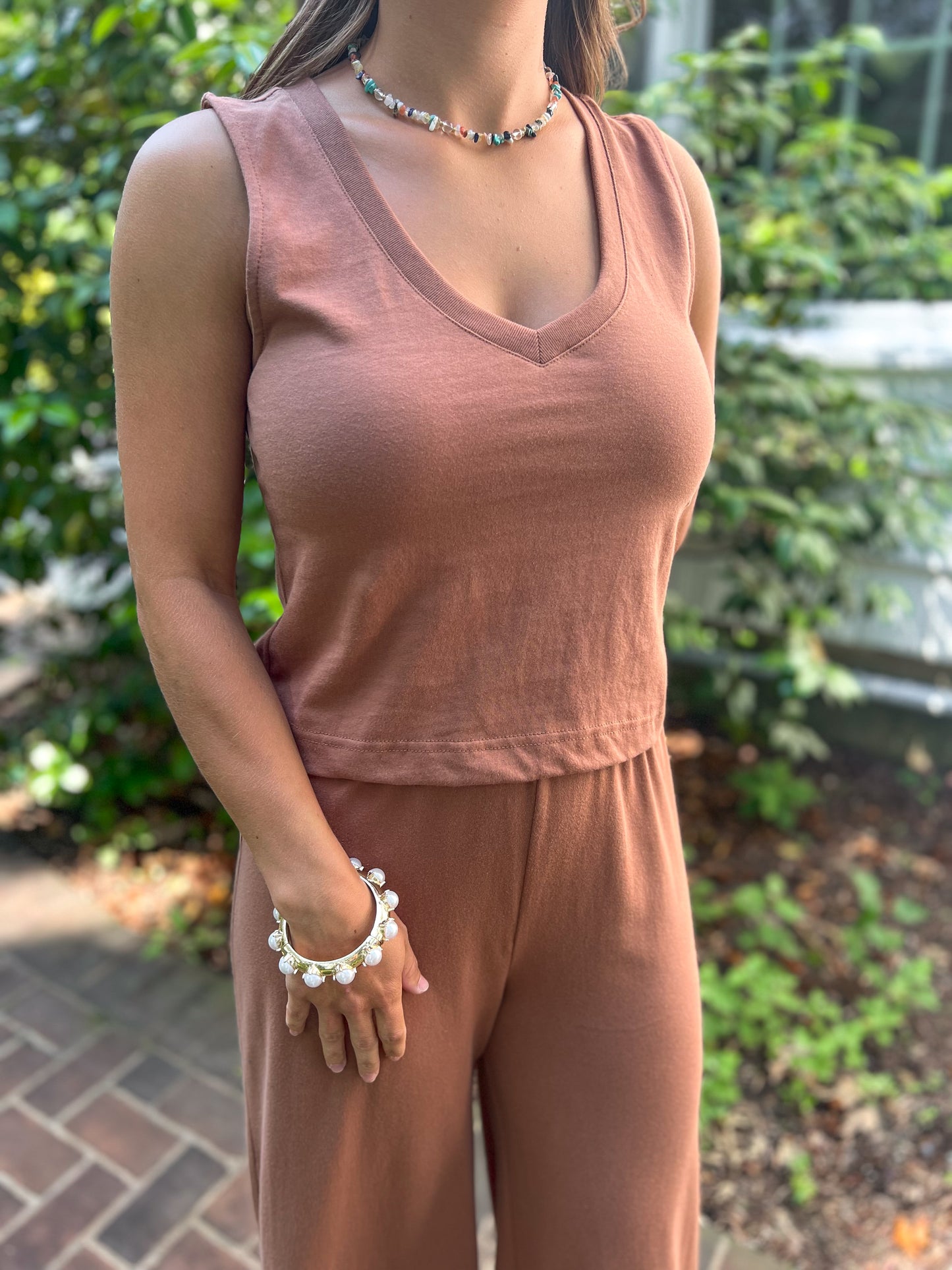 Z SUPPLY Sloane Top- Teakwood