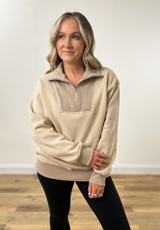 FINAL SALE - Chai Pullover Sweatshirt