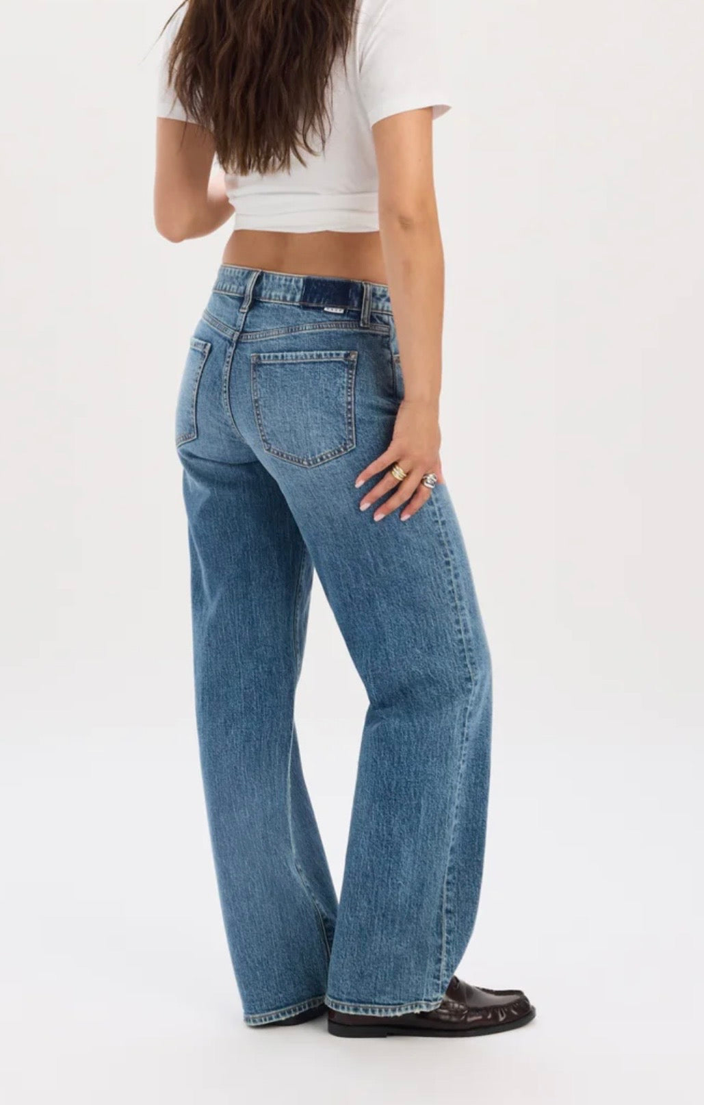 Daze Denim Keeper Low Rise Straight- Heartbeat