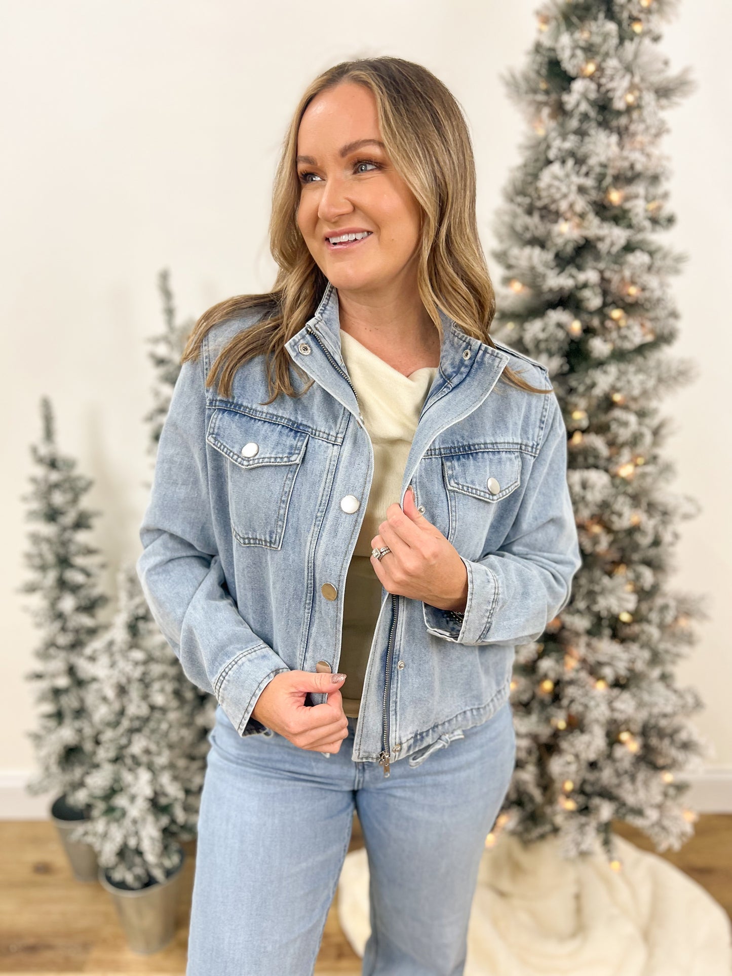 Utility Denim Jacket