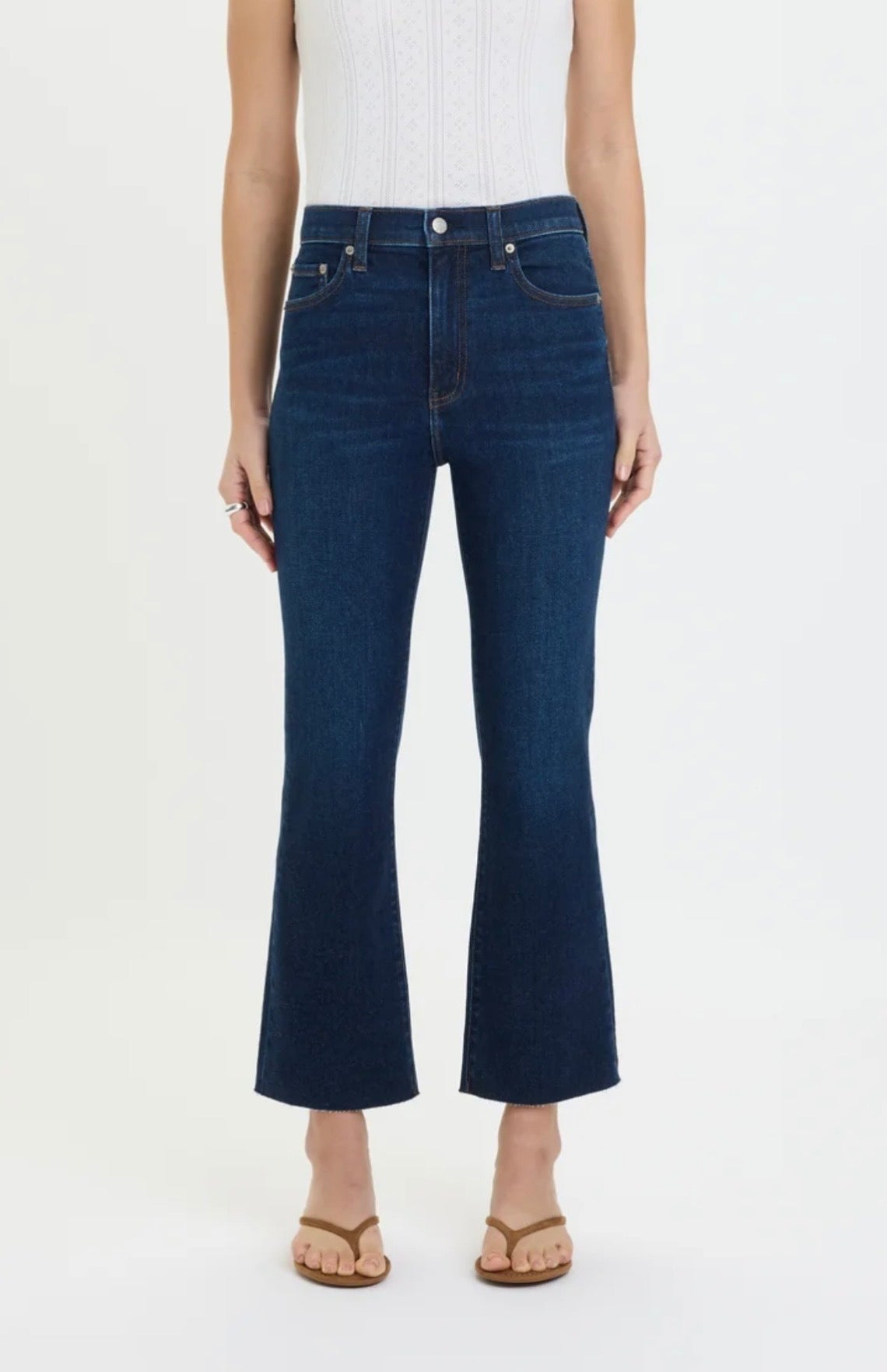 Daze Denim- Shy Girl Crop Flare