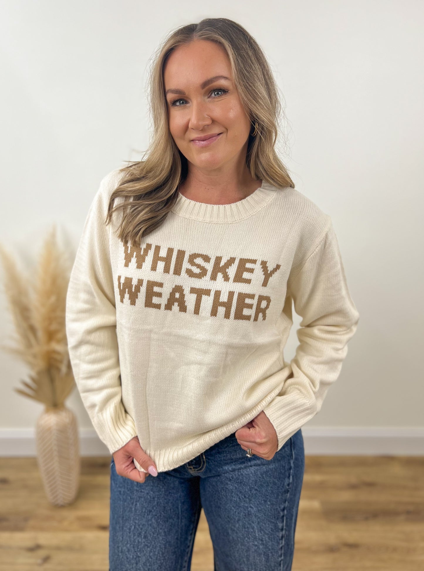 Whiskey Weather Sweater