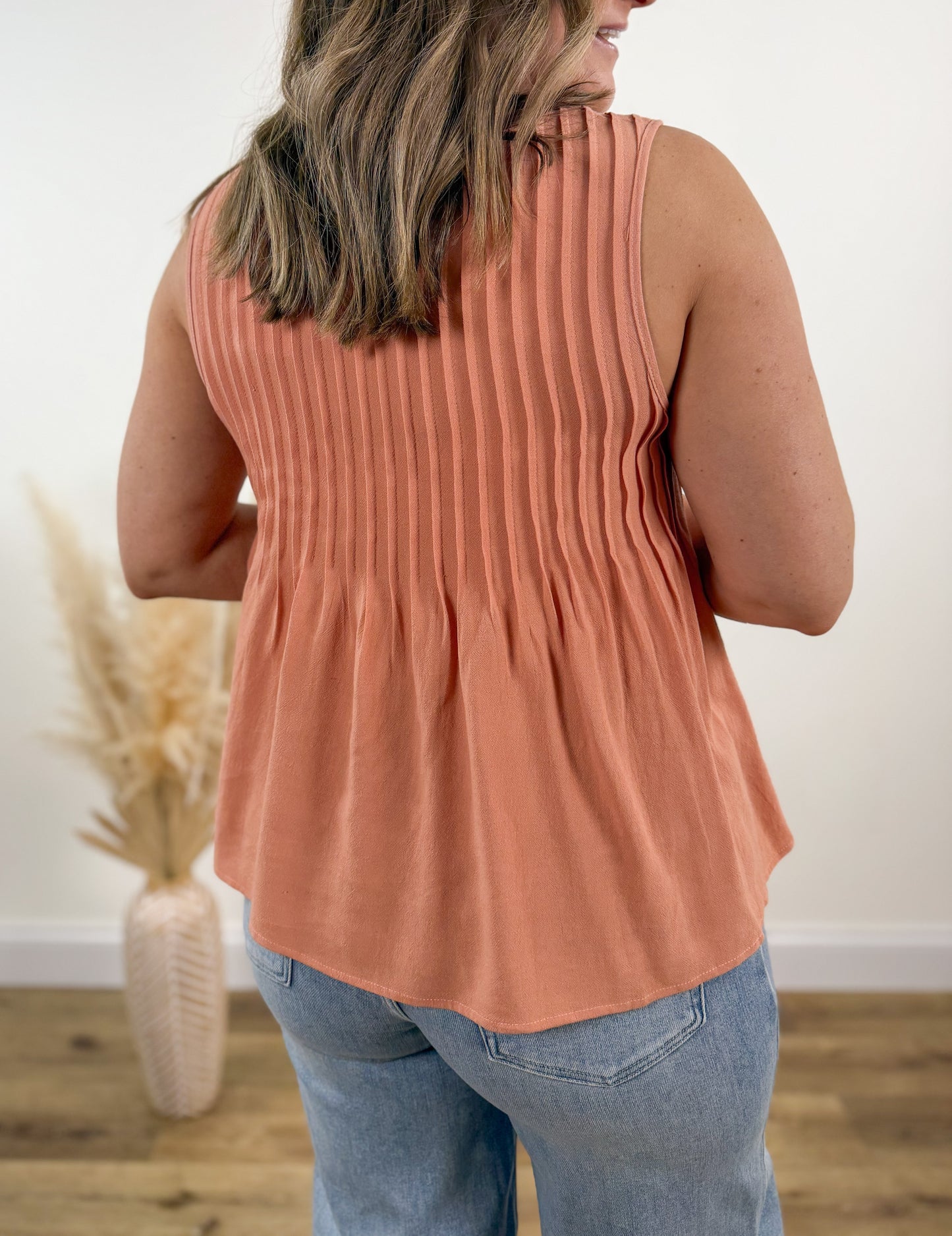 Pleats to Meet You Top